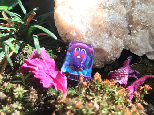 048 Venonat Pokemon, Pokemon Keycap, Pokemon Character Keycap, Artisan Keycap, Custom Pokemon Resin Keycap, Pokemon Resin Han