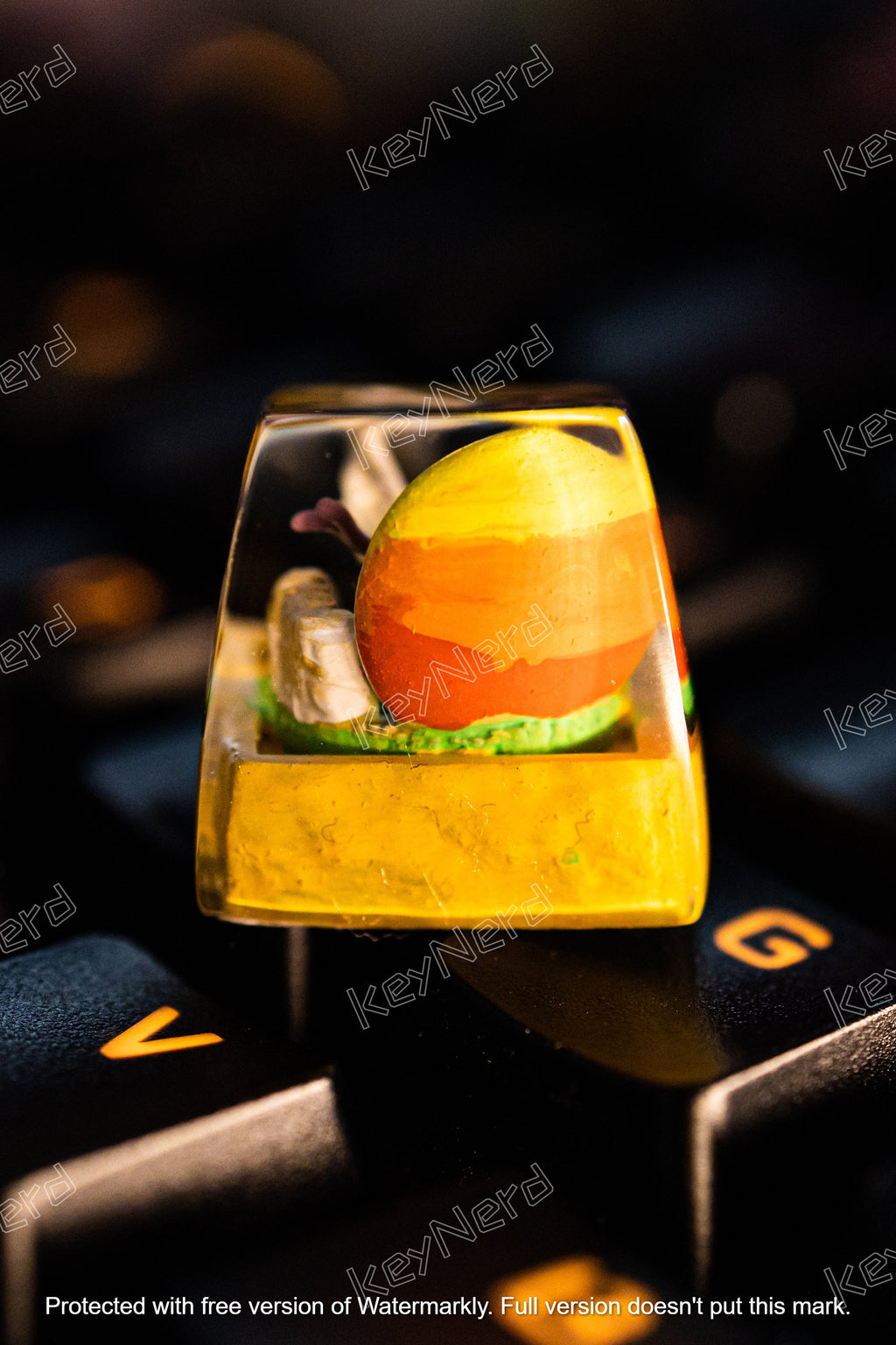 E.sp.eon keycap, Custom p.oke.m.on keycap, handmade keycaps, Artisan keycap, Cherry mx keycaps, Mechanical Gaming Keyboard, G