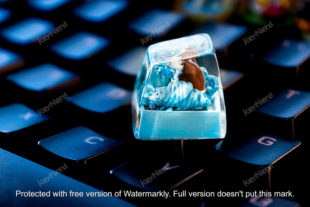 Sq.ui.rt.le, Wa.rt.ortle, Bla.stoi.se keycap, Custom p.oke.m.on keycap, handmade keycaps, Artisan keycap,, Mechanical Gaming