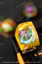 E.sp.eon keycap, Custom p.oke.m.on keycap, handmade keycaps, Artisan keycap, Cherry mx keycaps, Mechanical Gaming Keyboard, G