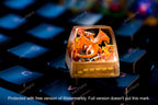 Cha.riza.rd keycap, Custom keycap, handmade keycaps, Artisan keycap, Cherry mx keycaps, Mechanical Gaming, Gift for him, Vale