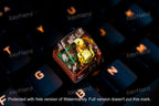 Arc.ani.ne keycap, Custom po.kem.on keycap, handmade keycaps, Artisan keycap, Cherry mx keycaps, Mechanical Gaming Keyboard,