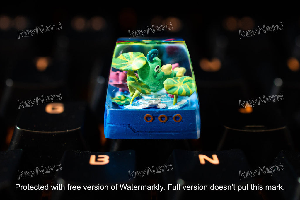 P.oli.to.ed keycap, Custom po.ke.mon keycap, handmade keycaps, Artisan keycap, Cherry mx keycaps, Mechanical Gaming Keyboard,