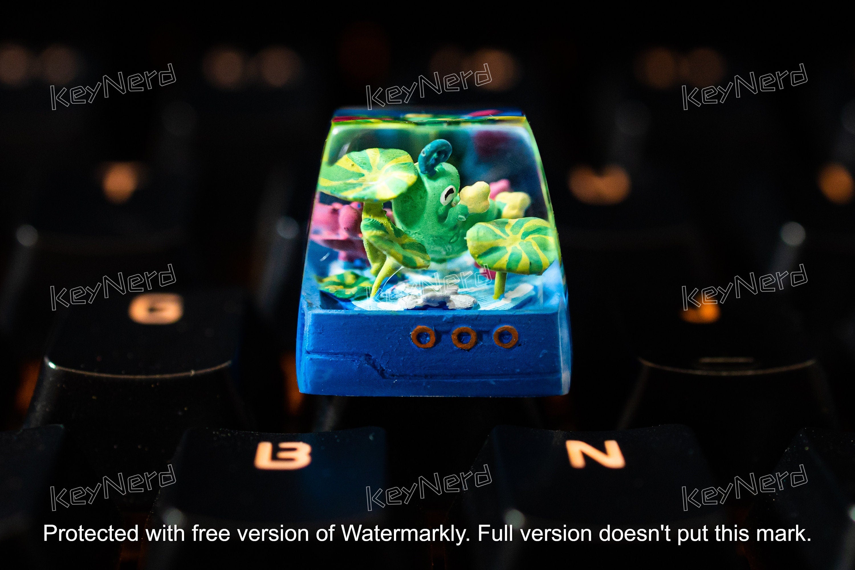 P.oli.to.ed keycap, Custom po.ke.mon keycap, handmade keycaps, Artisan keycap, Cherry mx keycaps, Mechanical Gaming Keyboard,