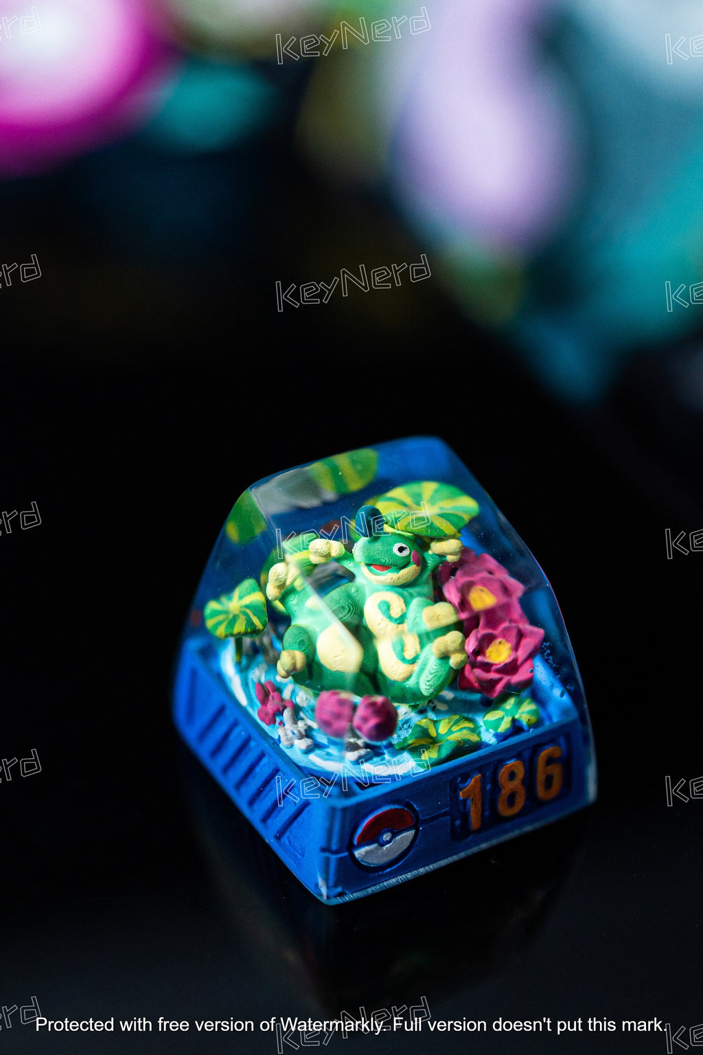 P.oli.to.ed keycap, Custom po.ke.mon keycap, handmade keycaps, Artisan keycap, Cherry mx keycaps, Mechanical Gaming Keyboard,