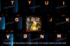 Arc.ani.ne keycap, Custom po.kem.on keycap, handmade keycaps, Artisan keycap, Cherry mx keycaps, Mechanical Gaming Keyboard,