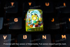 P.sy.d.u.ck keycap, Custom po.ke.m.on keycap, handmade keycaps, Artisan keycap, Cherry mx keycaps, Mechanical Gaming Keyboard