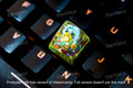 P.sy.d.u.ck keycap, Custom po.ke.m.on keycap, handmade keycaps, Artisan keycap, Cherry mx keycaps, Mechanical Gaming Keyboard