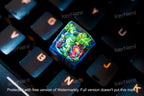 P.oli.to.ed keycap, Custom po.ke.mon keycap, handmade keycaps, Artisan keycap, Cherry mx keycaps, Mechanical Gaming Keyboard,