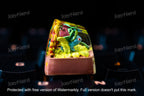 I.vys.aur keycap, Custom pok.em.on keycap, handmade keycaps, Artisan keycap, Cherry mx keycaps, Mechanical Gaming Keyboard, G