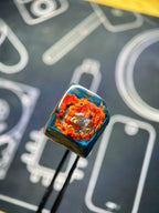 Charizard GigaMax keycap, Custom pokemon keycap, handmade keycaps, Artisan keycap,Cherry mx keycaps, Mechanical Gaming Keyboa
