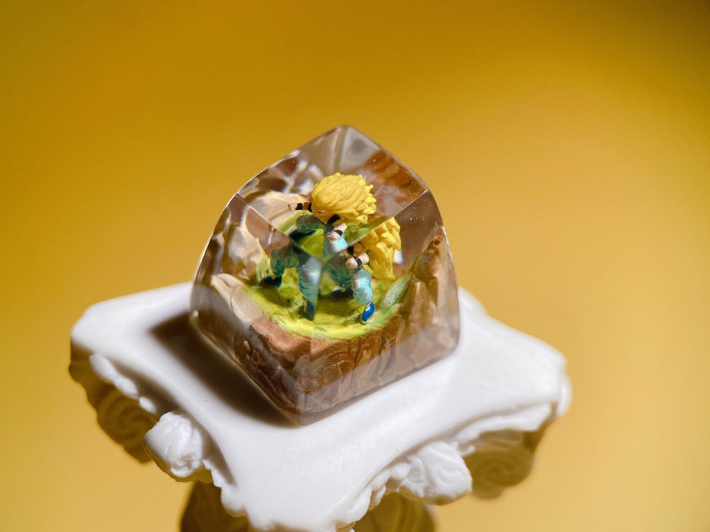 Custom keycap, Anime artisan Keycaps, Custom Anime artisan Keycap, , Artisan keycap, Resin Keycap set, Gift ideas