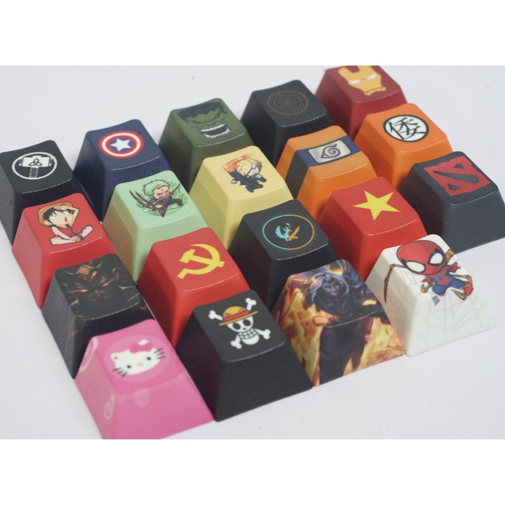 Custom your keycap, ESC Keycap, anime keycap, movie keycaps , Cherry mx, Mechanical Keyboard, numpad keycaps