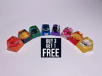BUY 3 GET 1 FREE Keycap,Custom keycap,handmade keycaps,Artisan keycap,Cherry mx keycaps,Mechanical Gaming Keyboard,Gift for h