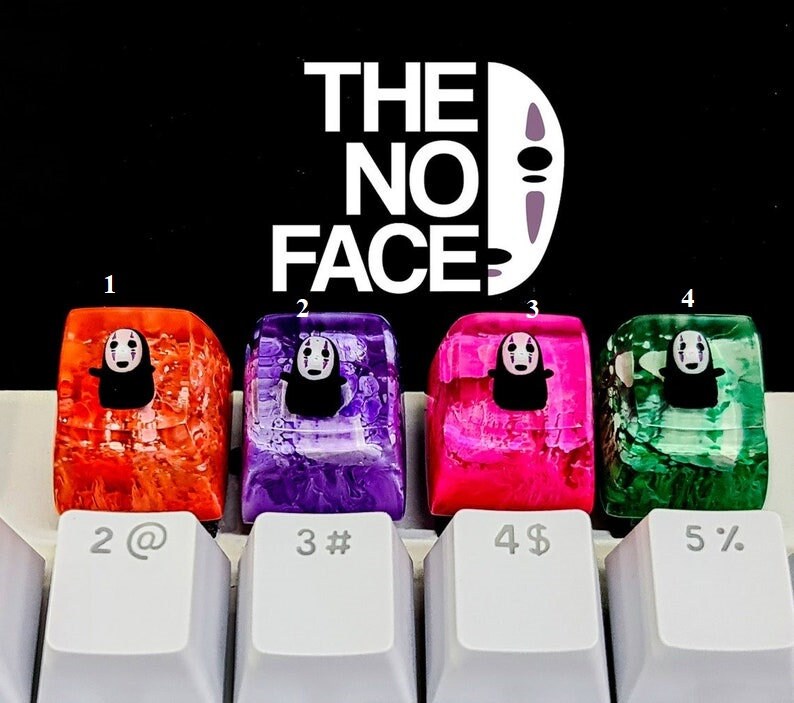 N.o Fa.c.e Keycap, Cube Artisan Keycap, ESC keycap, Gifts for, Birthday, Christmas gift, Gift for Brother, wedding gift, spec