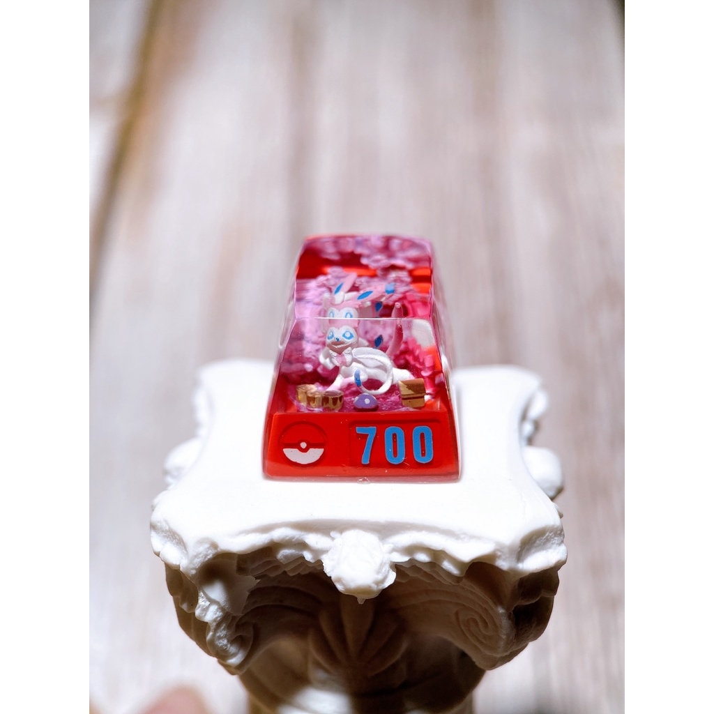 Syl.v.eo.n keycap, Custom poke.m.on keycap, Keycap, Keycaps, Artisan keycap, Cherry mx keycaps, Mechanical Gaming Keyboard, G