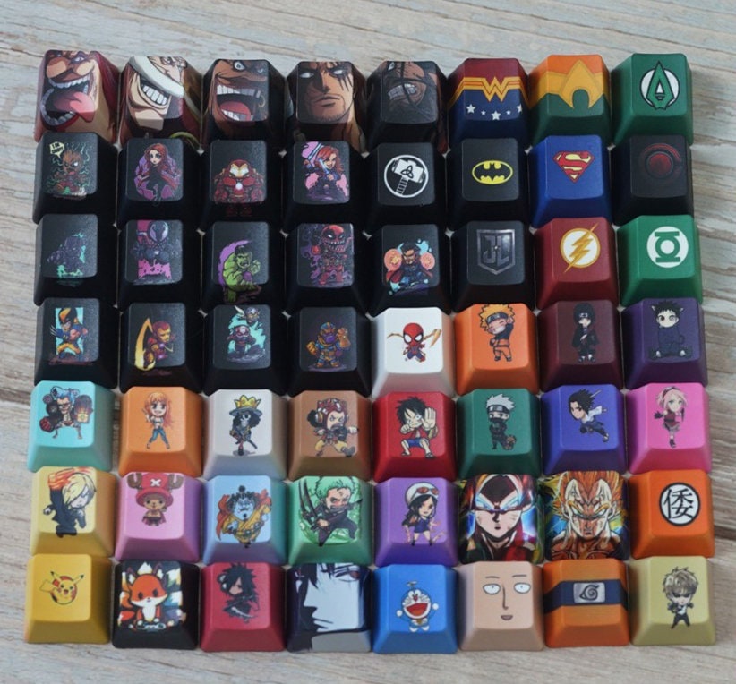 Custom your keycap, ESC Keycap, anime keycap, movie keycaps , Cherry mx, Mechanical Keyboard, numpad keycaps