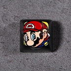 Metal Artisan Keycap, cute keycap, mushroom keycap, anime keycap, gaming keycap. Metal Alloy Keycap, Handmade Keycap, Anime K