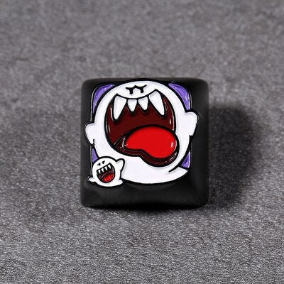 Metal Artisan Keycap, cute keycap, mushroom keycap, anime keycap, gaming keycap. Metal Alloy Keycap, Handmade Keycap, Anime K
