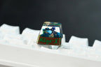 C.hari.za.rd Mega X keycap, Custom po.kem.on keycap, handmade keycaps, Artisan keycap, Cherry mx keycaps, Mechanical Gaming,G