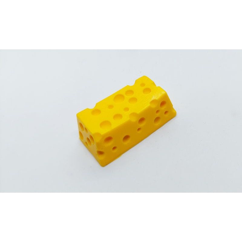 Cheese Resin keycap, Cheese artisan,  backspace keycap,6.25U Cheese spacebar, Food Lover gift,OEM Keycaps For Cherry MX Mecha