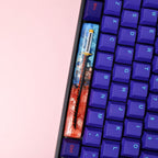 Katana Space Keycap, Cherry Mx Switch Keycap, Japanese Anime, 6U, 6.25U, 6.5U, 7U Keycap, OEM, SA, Customized Art, Artisan Re