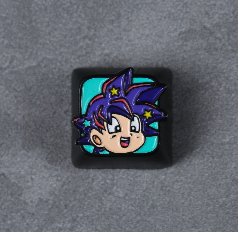 Metal Dr.a.gon artisan keycap, gift for him