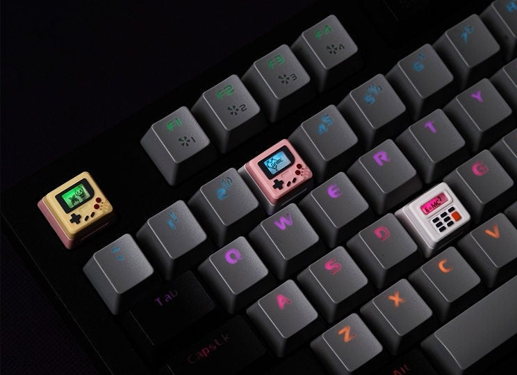 GameBoy Keycap, Artisan Keycap, Custom Gameboy Keycap, Custom Keycaps, Resin Keycap, ESC Keycap, Keycap Set, 1U Keycap