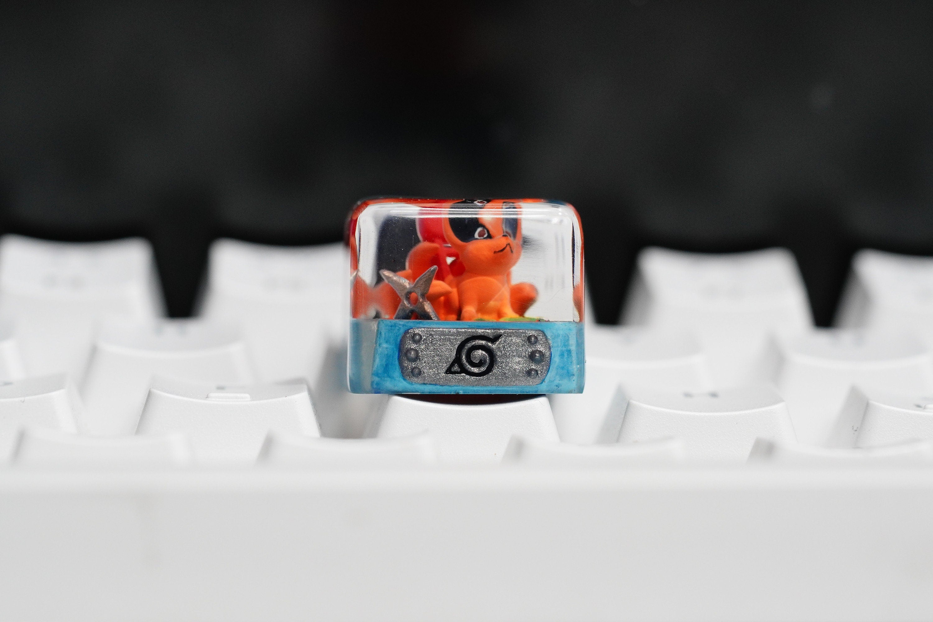 Ninja Keycap, Beast Keycap,Anime Keycap, Resin Keycap, Custom Keycaps, ESC Keycap,Keycap Set, Handmade Keycap, Cube keycap, S