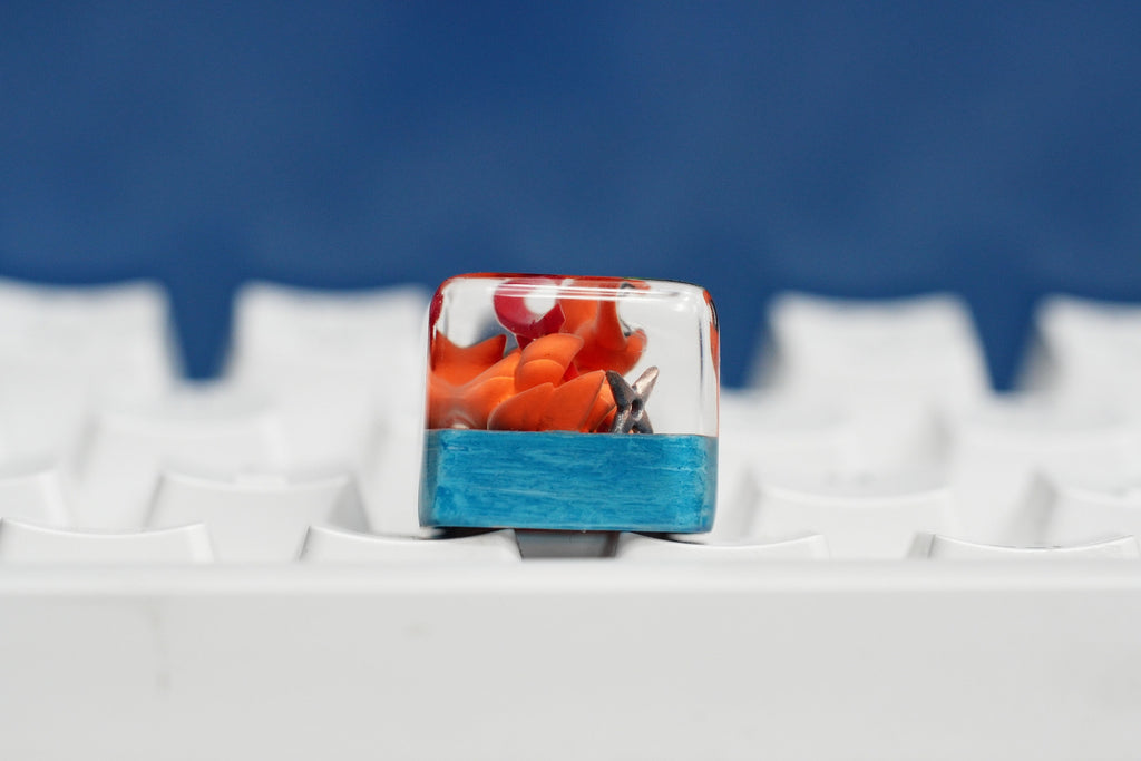 Ninja Keycap, Beast Keycap,Anime Keycap, Resin Keycap, Custom Keycaps, ESC Keycap,Keycap Set, Handmade Keycap, Cube keycap, S