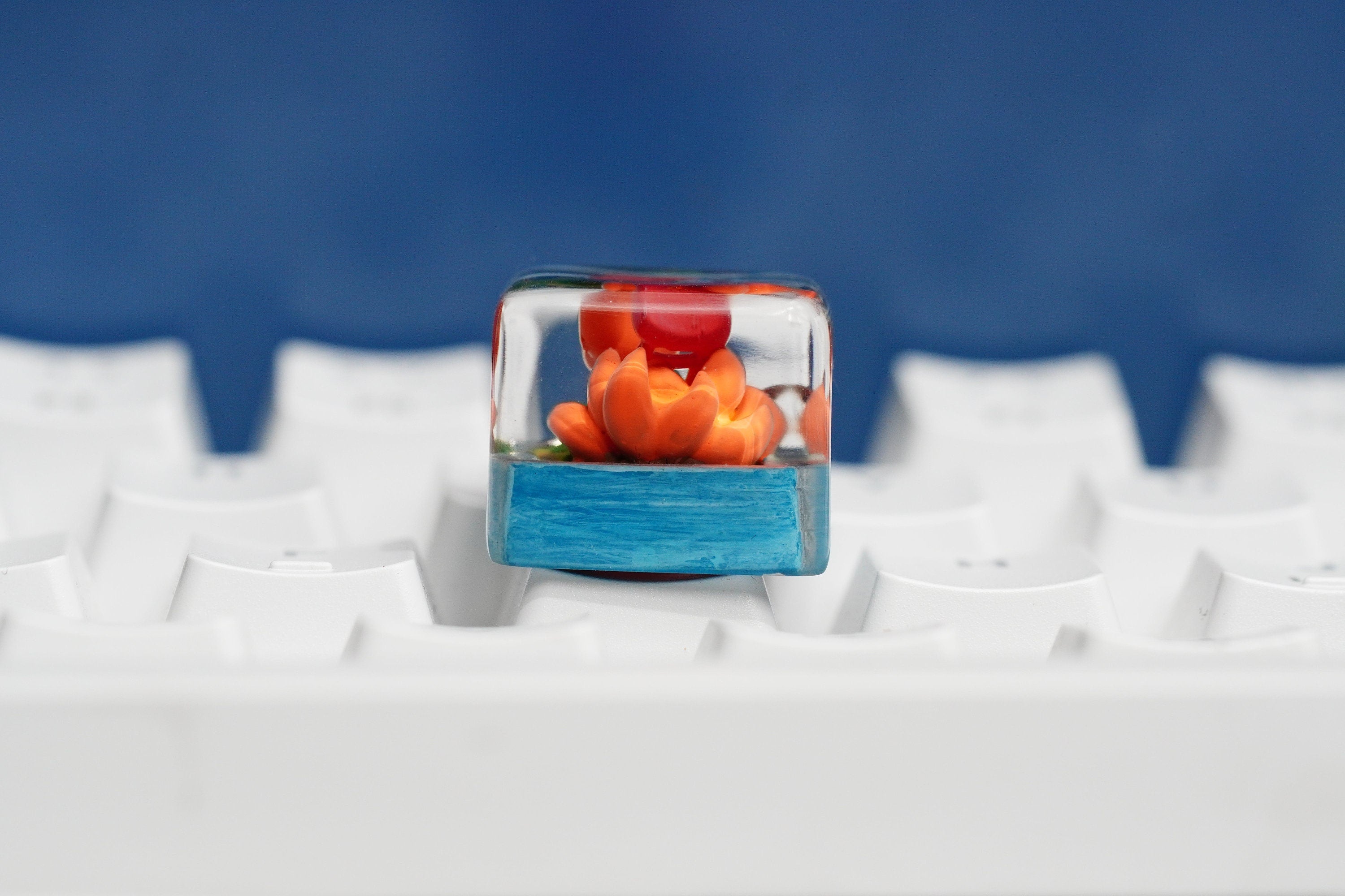 Ninja Keycap, Beast Keycap,Anime Keycap, Resin Keycap, Custom Keycaps, ESC Keycap,Keycap Set, Handmade Keycap, Cube keycap, S