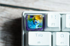 Vap.ore.on keycap, Custom poke.mo.n keycap, handmade keycaps, Artisan keycap, Cherry mx keycaps, Mechanical Gaming Keyboard,