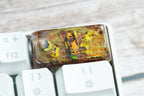 CUSTOMIZE 2U, Pik.a.c.hu 2U keycap, Custom, Ra.ic.hu,P.ic.hu,custom keycap,artisan keycap,p.oke.mo.n spacebar,Gift for him