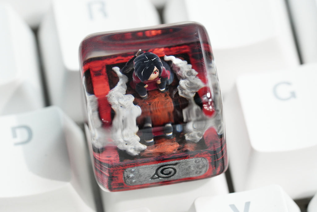 Ninja Keycap, japan keycap,Tailed Beast Keycap,Resin Keycap, Custom Keycaps, ESC Keycap,Keycap Set, Handmade Keycap, Cube key