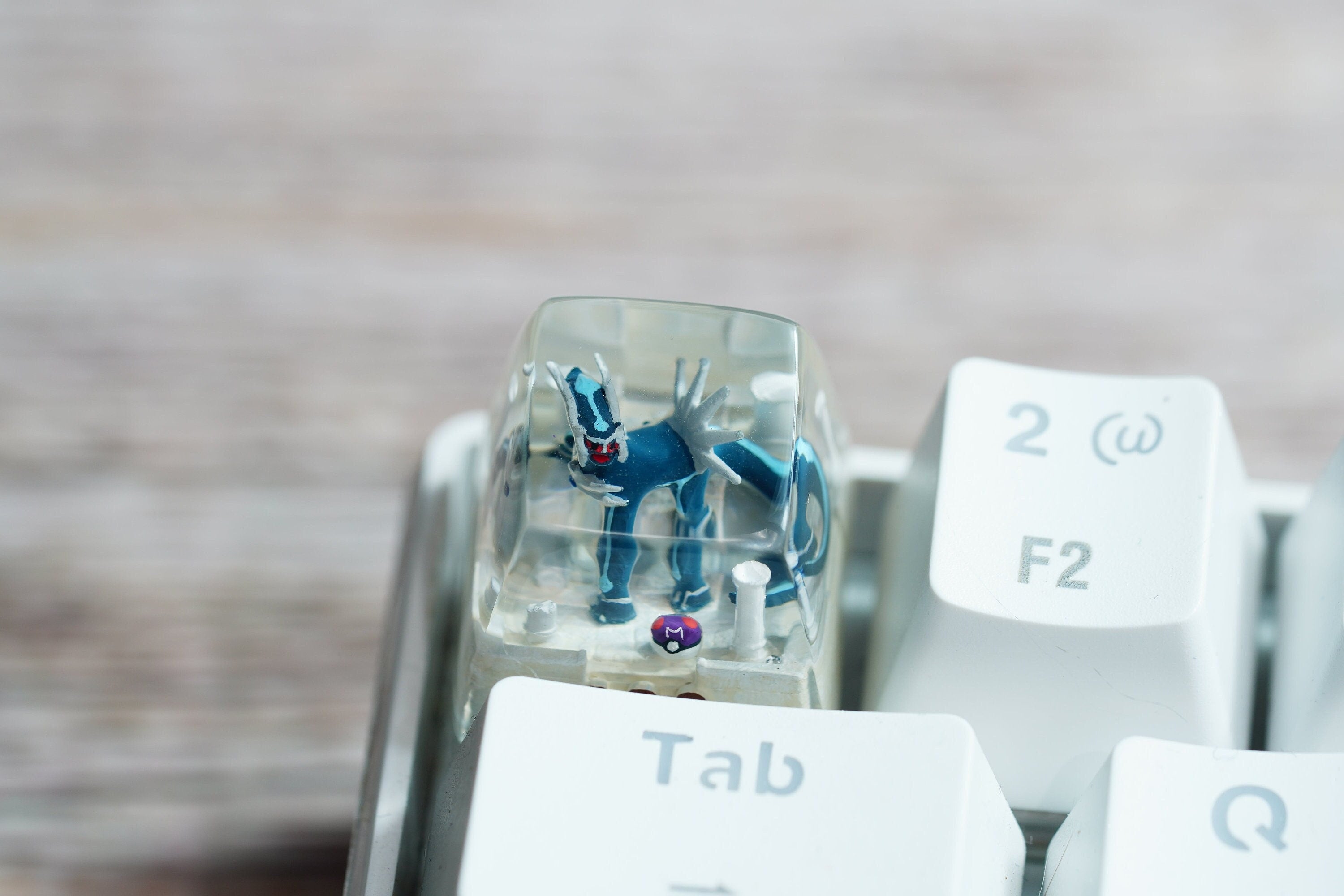 Dia.lg.a keycap, Custom pok.em.on keycap, Keycap, Keycaps, Artisan keycap, Cherry mx keycaps, Mechanical Gaming Keyboard, Gif