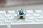 Dia.lg.a keycap, Custom pok.em.on keycap, Keycap, Keycaps, Artisan keycap, Cherry mx keycaps, Mechanical Gaming Keyboard, Gif