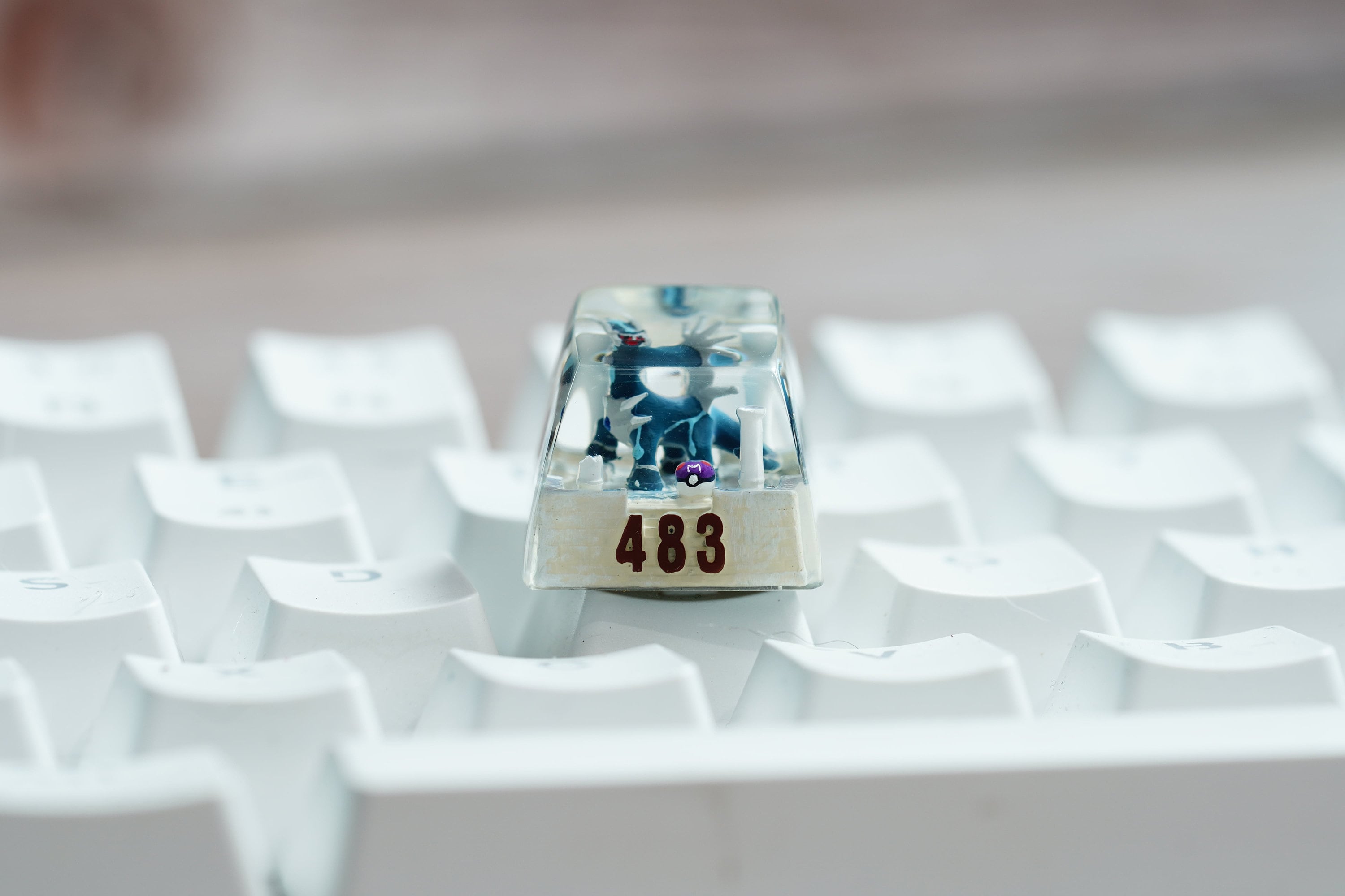 Dia.lg.a keycap, Custom pok.em.on keycap, Keycap, Keycaps, Artisan keycap, Cherry mx keycaps, Mechanical Gaming Keyboard, Gif