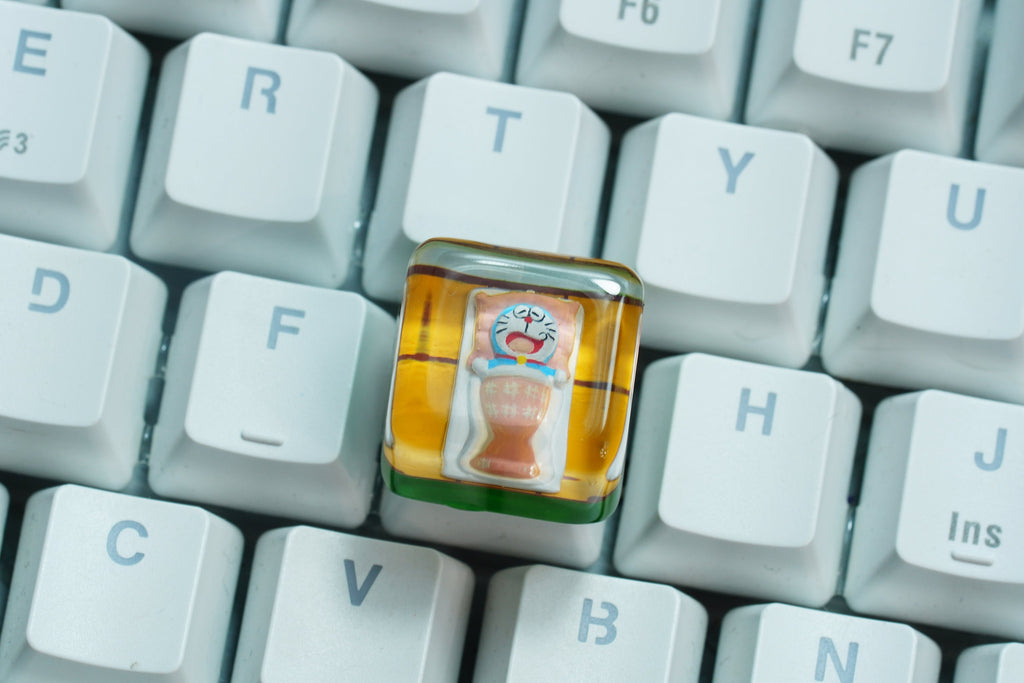 Anime Keycap| Anime Studio Keycap| Keycap Anime| Cute Cat Robot Anime Keycap| Anime Set Keycap for Mechanical Keyboard| Mecha