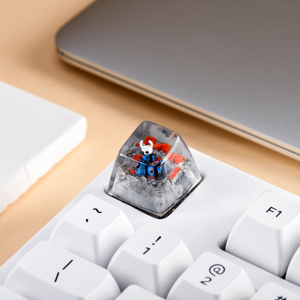 Handmade H.oll.ow K.night inspired keycap for mechanical keyboard, Anime keycap, custom gaming keyboard,Gift for him, Gift fo