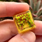 Handmade Abandoned City Keycaps,City Theme Resin Keycap,Mechanical Keyboard Keycaps,Epoxy of Resin Key Cap