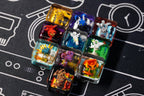 Ninja Keycap, Beast Keycap,Anime Keycap, Resin Keycap, Custom Keycaps, ESC Keycap,Keycap Set, Handmade Keycap, Cube keycap
