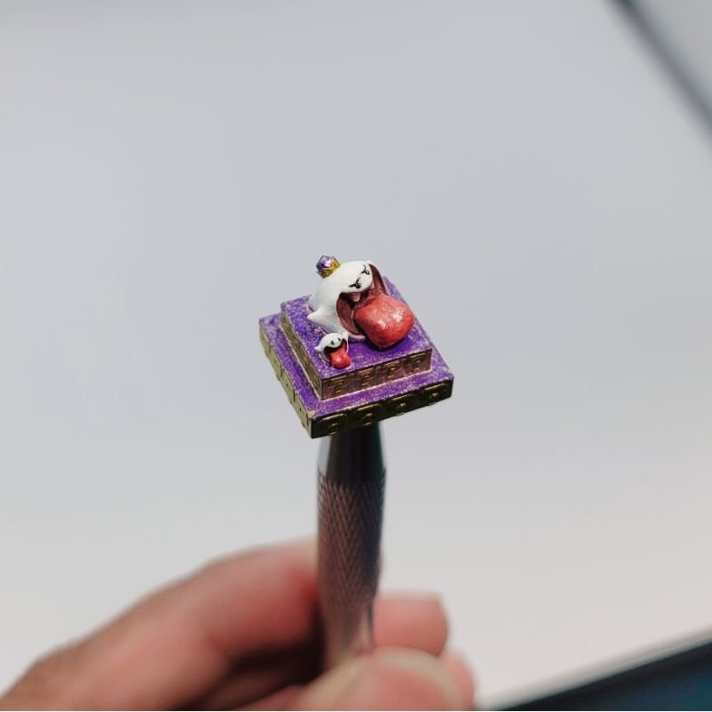 King keycap, Custom keycap, 1U keycap, ESC, artisan Keycap for enter, anime keycap, Valentine Gifts