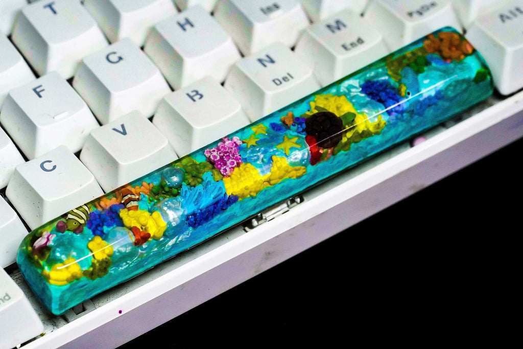 Custom keycap, spacebar keycap, resin keycap, keycap set, artisan keycap, cute keycap, pink keycap, spacebar keycap , cherry