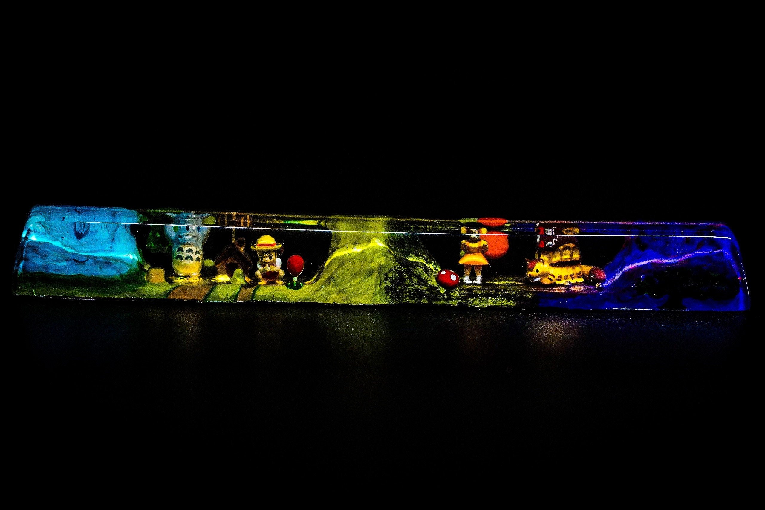6.25U spacebar artisan Anime Keycap, Custom Keycaps, Artisan Keycap, Artisan Keycap Cute, Artisan Keycap Anime, Cute Keycap,