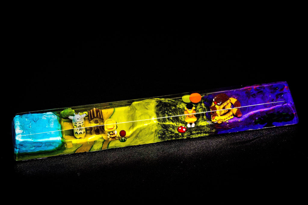 6.25U spacebar artisan Anime Keycap, Custom Keycaps, Artisan Keycap, Artisan Keycap Cute, Artisan Keycap Anime, Cute Keycap,