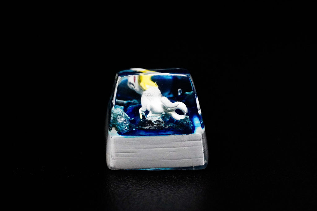 Ninja Keycap, Beast Keycap,Anime Keycap, Resin Keycap, Custom Keycaps, ESC Keycap,Keycap Set, Handmade Keycap, Cube keycap