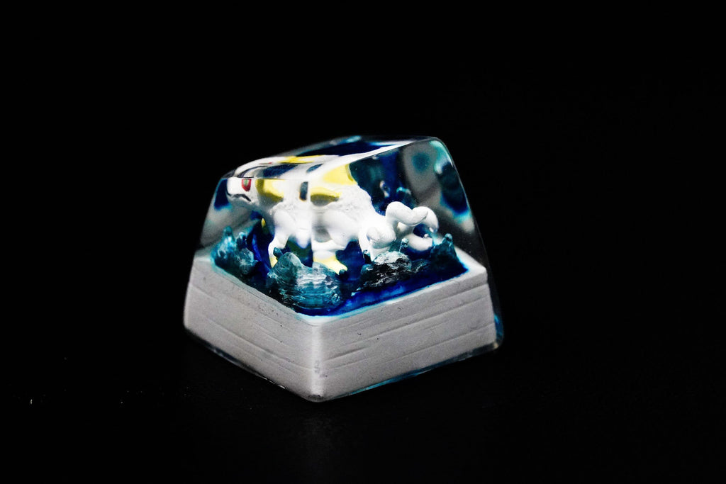 Ninja Keycap, Beast Keycap,Anime Keycap, Resin Keycap, Custom Keycaps, ESC Keycap,Keycap Set, Handmade Keycap, Cube keycap