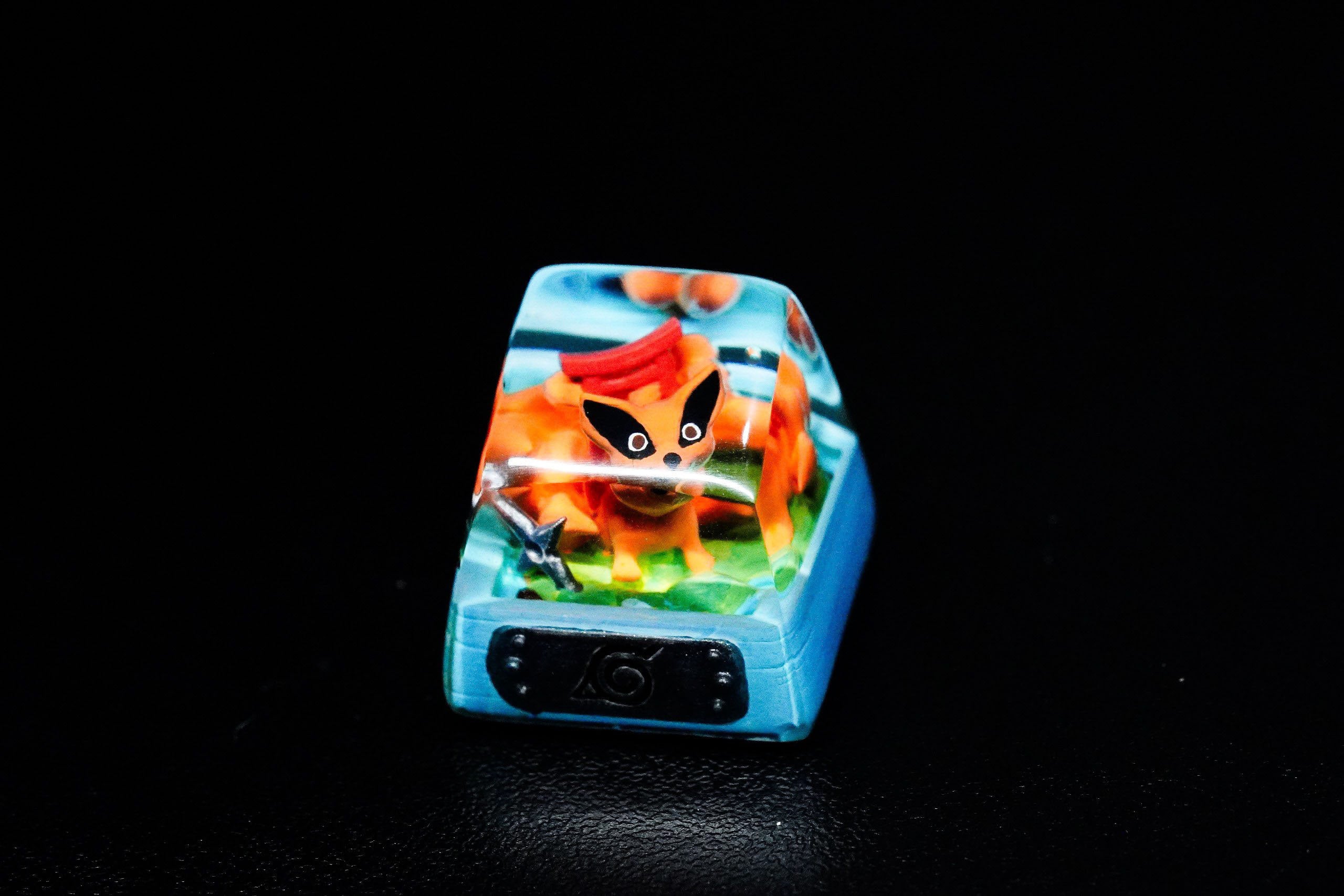 Ninja Keycap, Beast Keycap,Anime Keycap, Resin Keycap, Custom Keycaps, ESC Keycap,Keycap Set, Handmade Keycap, Cube keycap