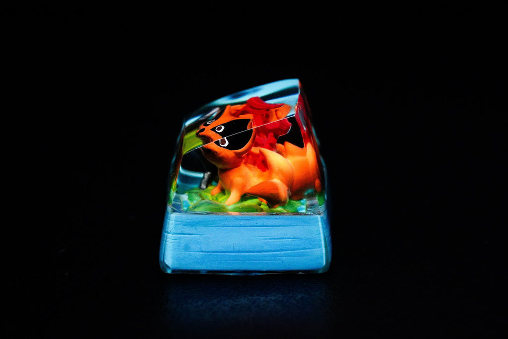 Ninja Keycap, Beast Keycap,Anime Keycap, Resin Keycap, Custom Keycaps, ESC Keycap,Keycap Set, Handmade Keycap, Cube keycap