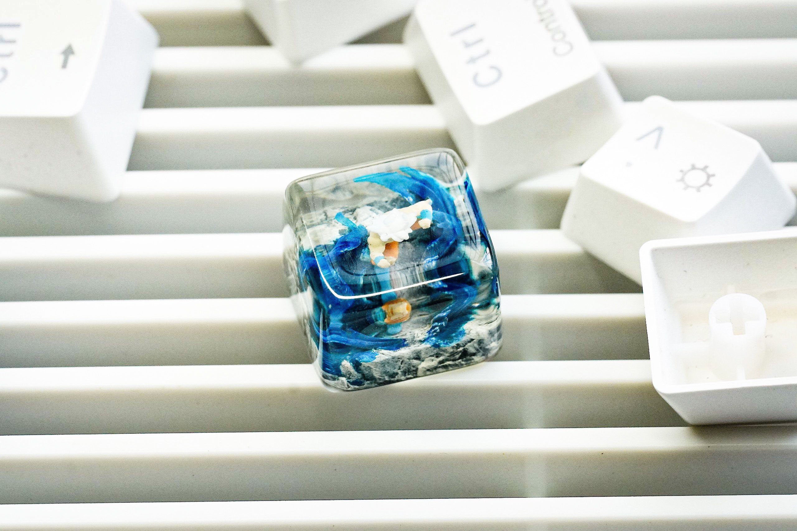 ANIME keycap, Custom keycapfor Art Deco, Keycap Resin for Personalized Gift , Personalized keycap Gift Supplies